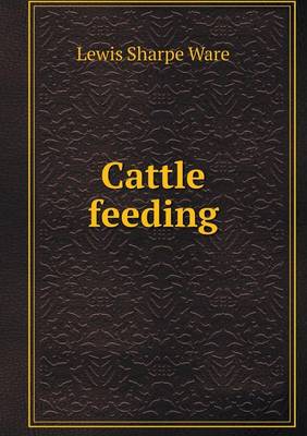 Book cover for Cattle feeding