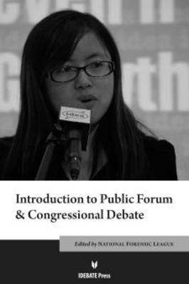 Cover of Introduction to Public Forum and Congressional Debate