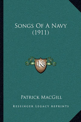 Book cover for Songs of a Navy (1911)