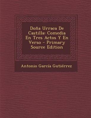 Book cover for Dona Urraca de Castilla