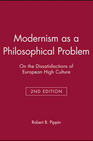 Cover of Modernism as a Philosophical Problem