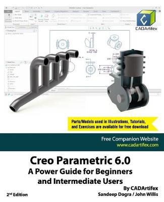 Book cover for Creo Parametric 6.0