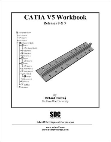 Book cover for Catia Version 5 Workbook, Release 8