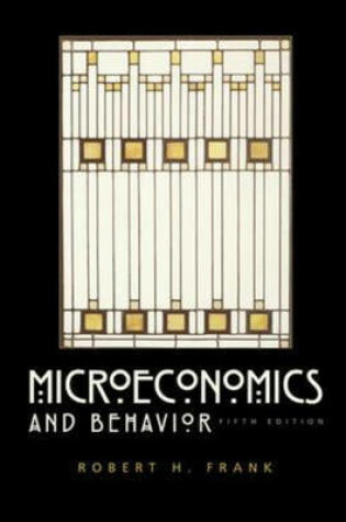 Cover of Microeconomics and Behavior