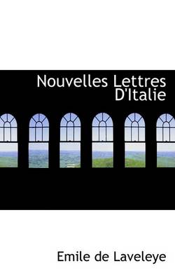 Book cover for Nouvelles Lettres D'Italie