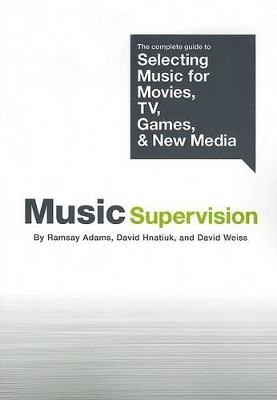 Book cover for Music Supervision
