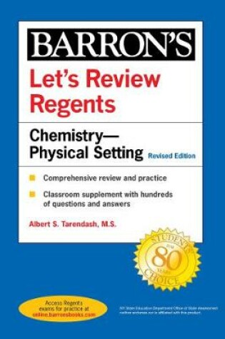 Cover of Let's Review Regents: Chemistry--Physical Setting Revised Edition