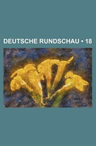 Cover of Deutsche Rundschau (18)