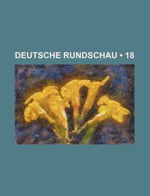 Book cover for Deutsche Rundschau (18)