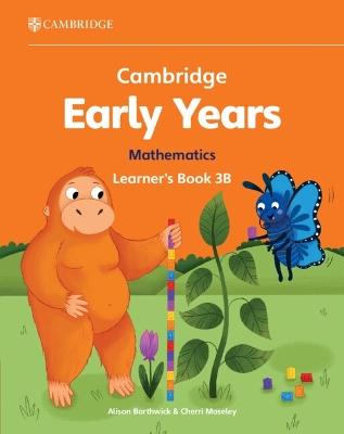 Book cover for Cambridge Early Years Mathematics Learner's Book 3B