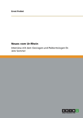 Book cover for Neues vom Ur-Rhein