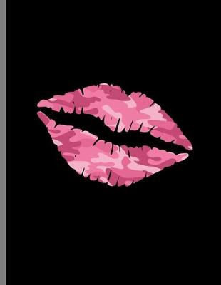 Book cover for Kiss Mark Lips Pink Camo Girl