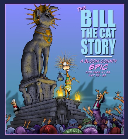 Book cover for The Bill the Cat Story: A Bloom County Epic