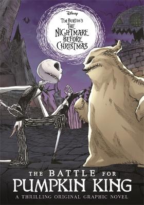 Book cover for Disney Tim Burton's The Nightmare Before Christmas: The Battle For Pumpkin King