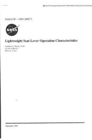 Cover of Lightweight Seat Lever Operation Characteristics