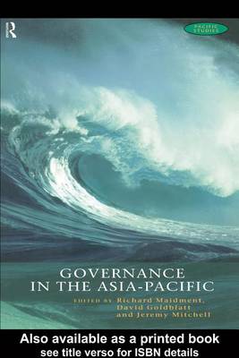 Book cover for Governance in the Asia-Pacific