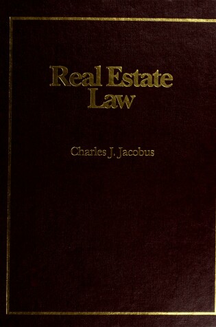 Cover of Real Estate Law