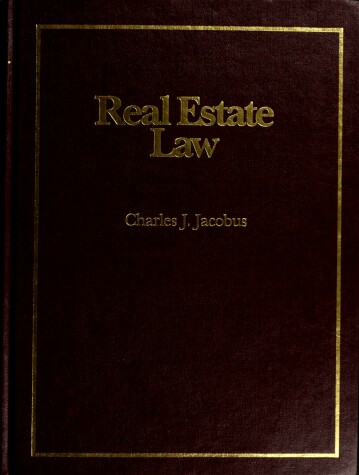 Book cover for Real Estate Law