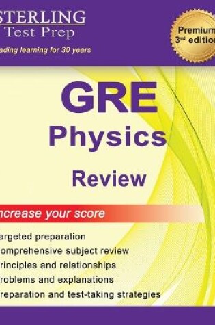 Cover of GRE Physics Review