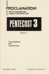 Book cover for Pentecost 3