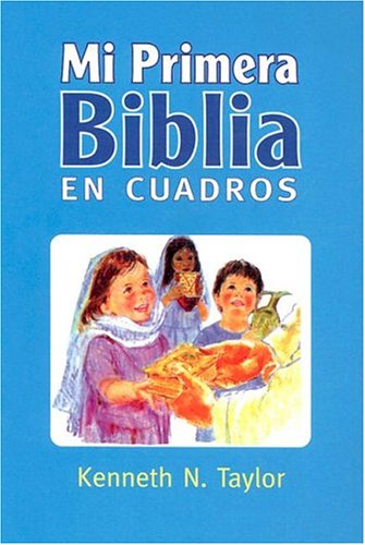 Book cover for Mi Primera Biblia En Cuadros Azul