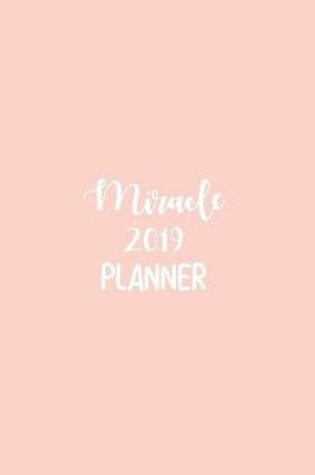 Cover of Miracle 2019 Planner