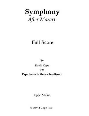 Book cover for Symphony (After Mozart)