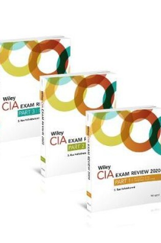 Cover of Wiley CIA Exam Review 2020
