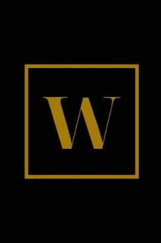 Cover of W