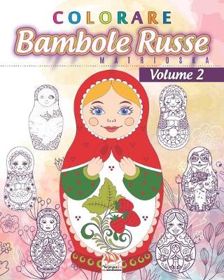 Cover of colorare Bambole Russe 2 - Matrioska