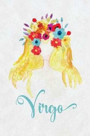 Cover of Virgo Zodiac Creative Notebook Journal