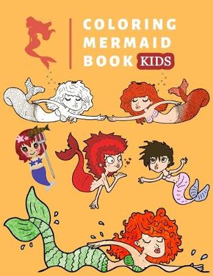 Book cover for Coloring Mermaid Book Kids