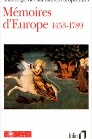 Cover of Memoires D Europe