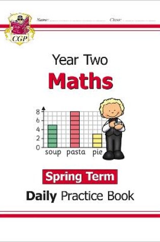 Cover of KS1 Maths Year 2 Daily Practice Book: Spring Term