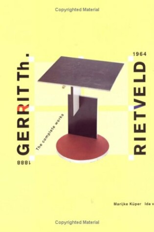 Cover of Gerrit Th.Rietveld
