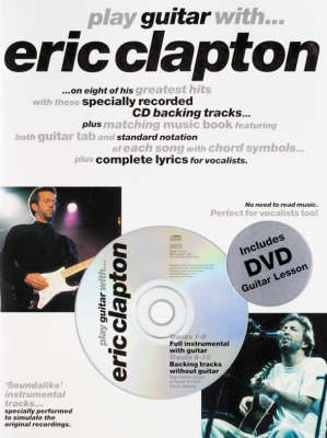 Book cover for Play Guitar With... Eric Clapton (DVD Edition)