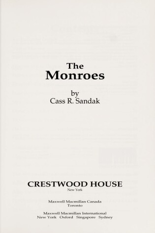 Cover of The Monroes