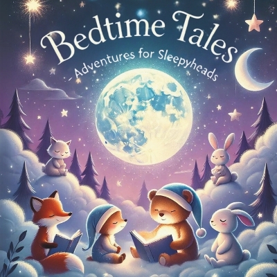 Book cover for Bedtime Tales - Adventures for Sleepyheads.