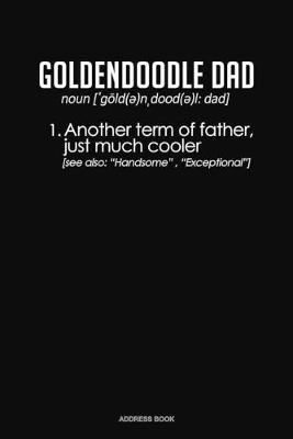 Book cover for Goldendoodle Dad Definition