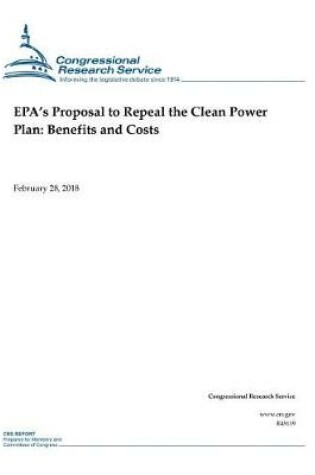 Cover of EPA's Proposal to Repeal the Clean Power Plan