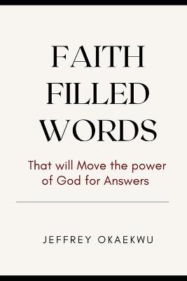 Book cover for Faith Filled Words