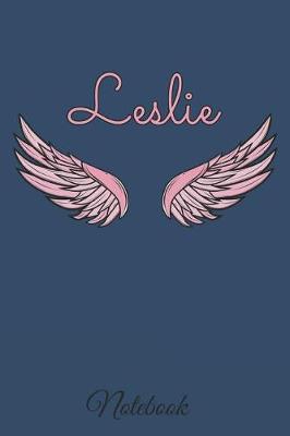 Book cover for Leslie Notebook