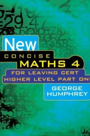 Cover of New Concise Maths 4