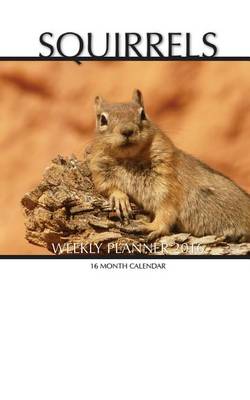 Book cover for Squirrels Weekly Planner 2016