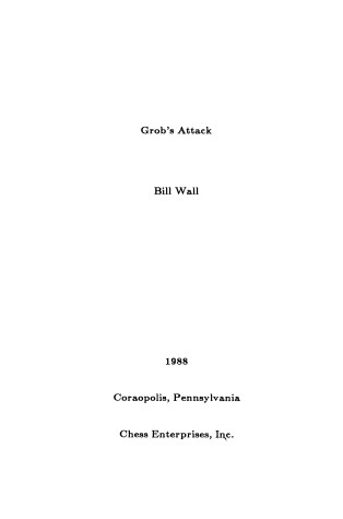 Book cover for Grob's Attack