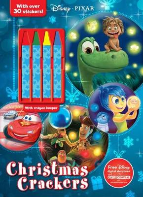 Book cover for Disney Pixar Christmas Crackers