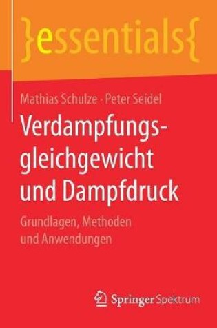 Cover of Verdampfungsgleichgewicht und Dampfdruck