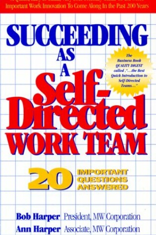 Cover of Succeeding as a Self-Directed Work Team
