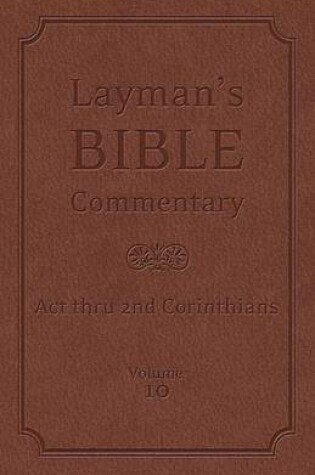 Cover of Layman's Bible Commentary Vol. 10