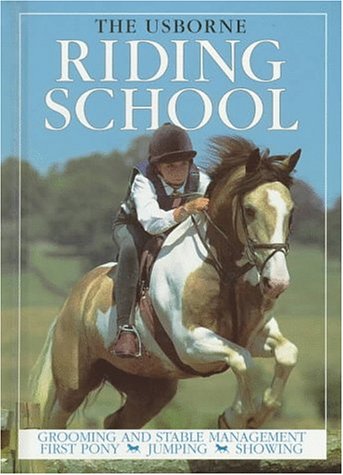 Book cover for The Usborne Riding School